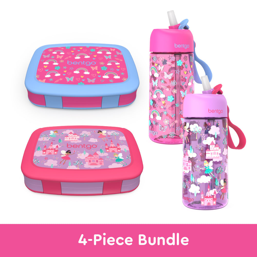 bentgo-kids-prints-lunch-boxes-and-water-bottles-m8 bentgo-lunch-box-bottle-bundle-rainbow-fairy-1.jpg