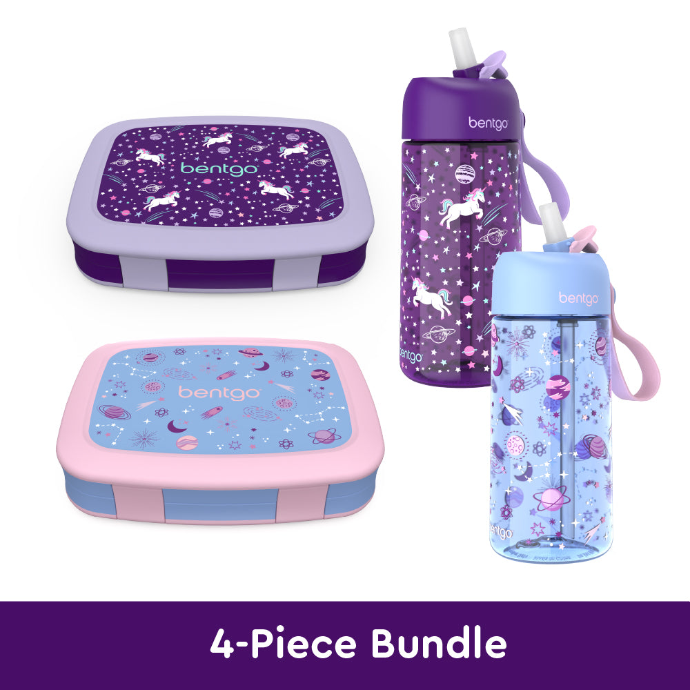 bentgo-kids-prints-lunch-boxes-and-water-bottles-m8 bentgo-lunch-box-bottle-bundle-unicorn-galaxy-1.jpg
